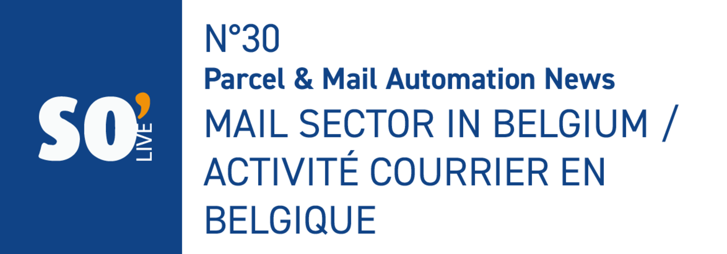 SO'Live n°30 - activité courrier en Belgique