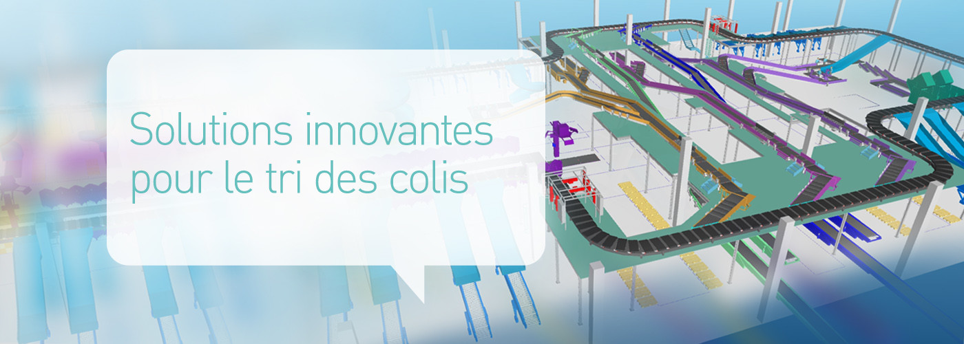 Solystic - Plateformes de tri des colis - Solutions innovantes pour le tri des colis