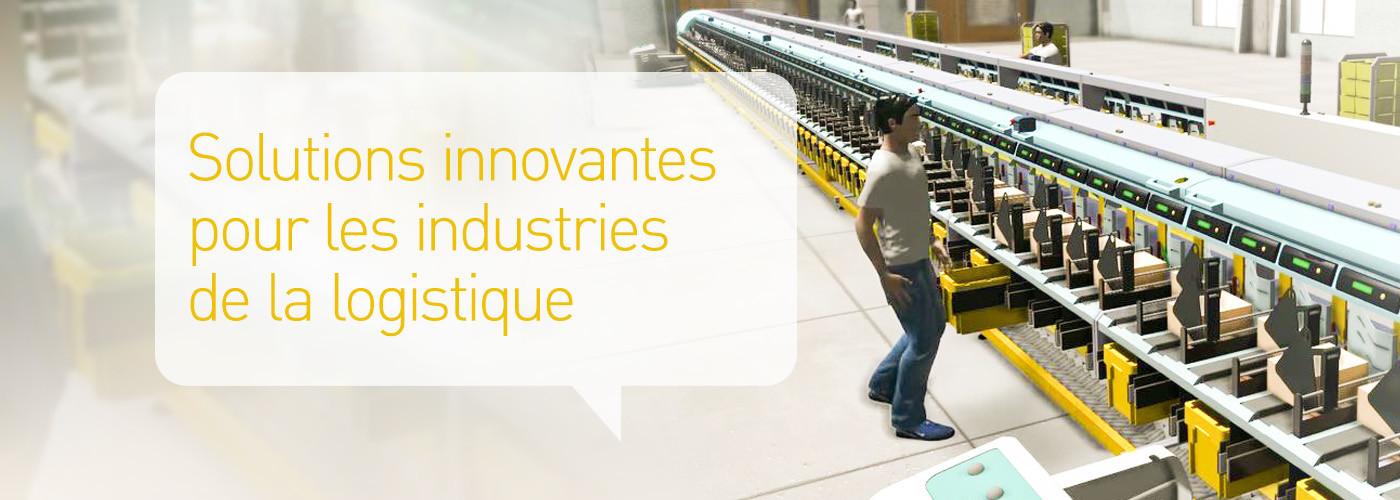 Solystic, Solutions innovantes pour les industries de la logistique