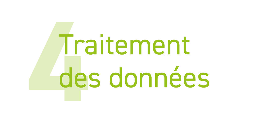 Traitement des données