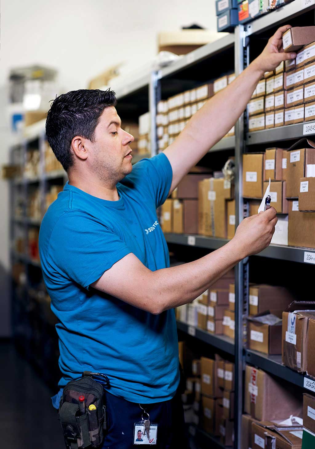 SOLYSTIC - Logistique pièces de rechange SOLYSTIC - Logistique pièces de rechange
